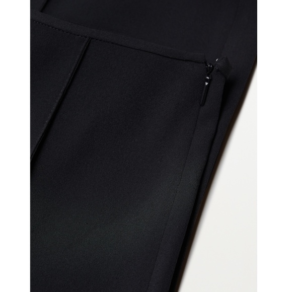 Black Flowy Palazzo Pants - Picture 3 of 6